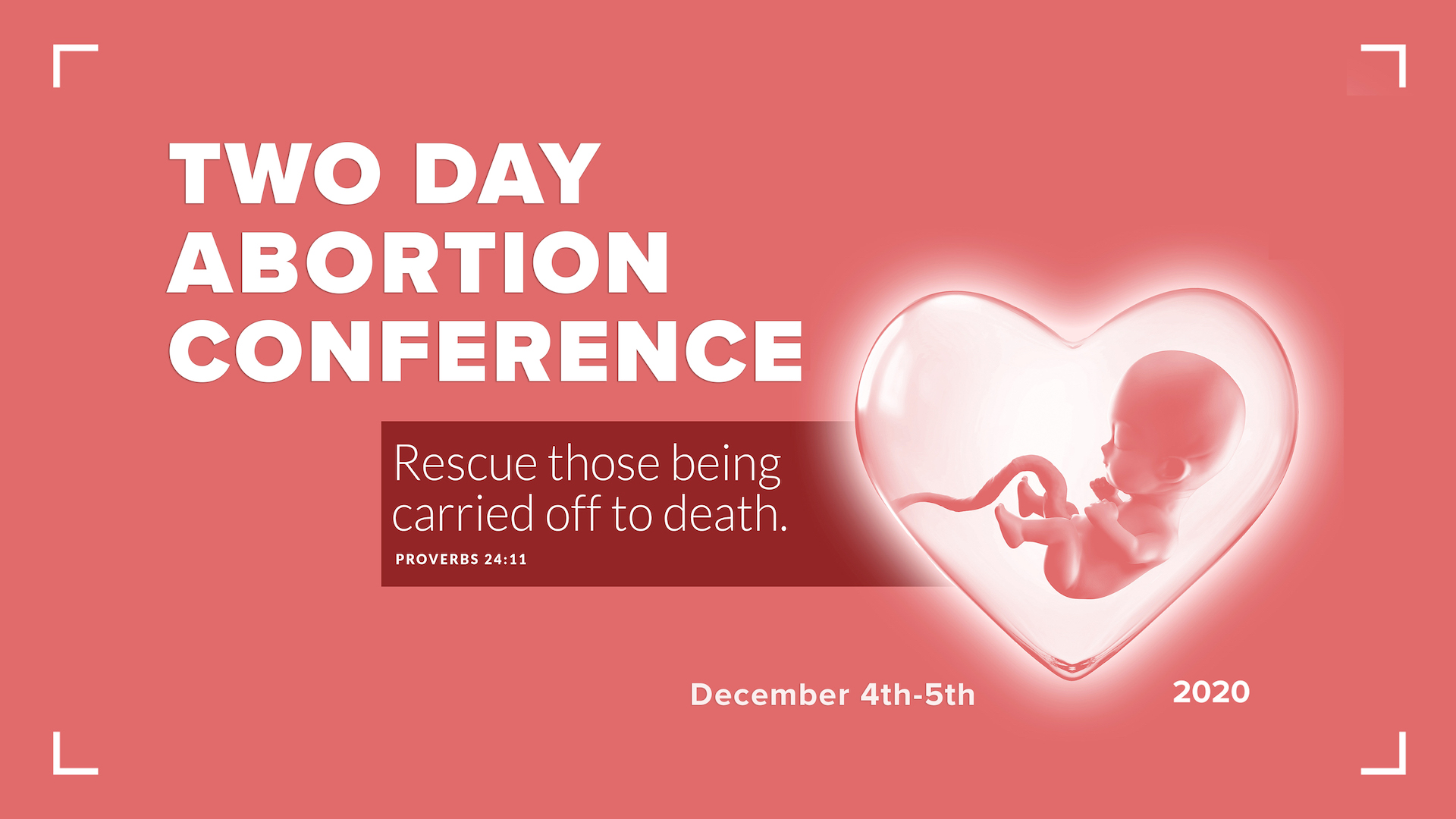 Two Day Abortion Conference